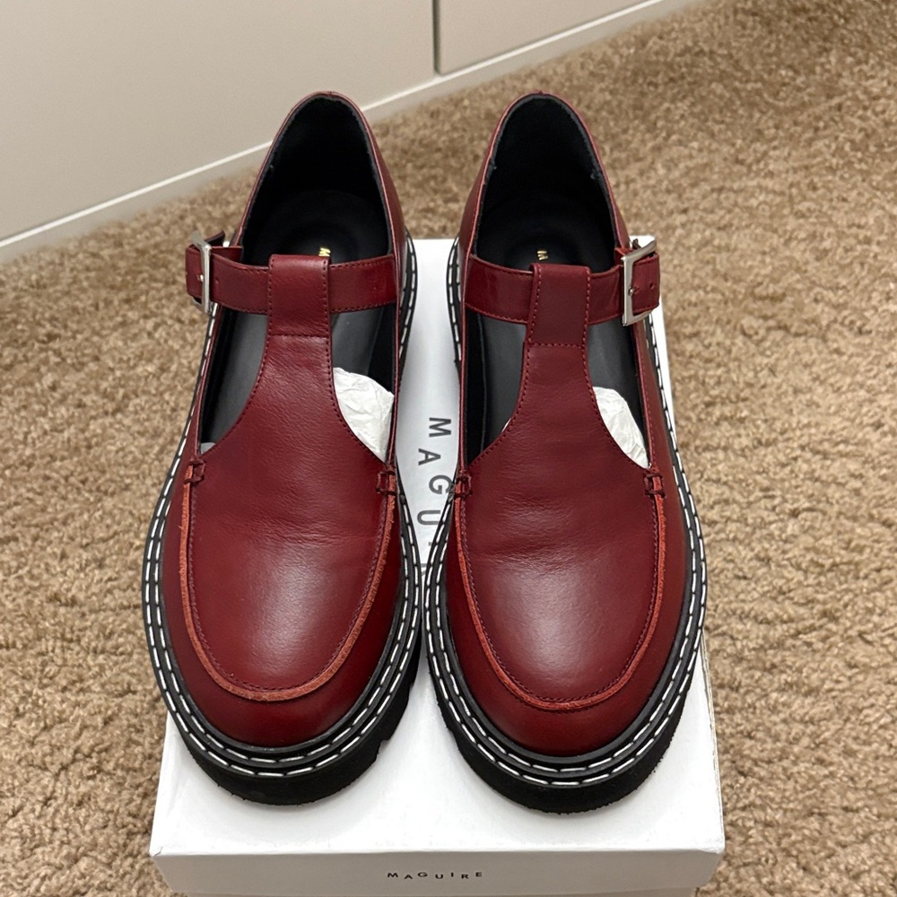 Maguire Neiva Mary Jane in Oxblood